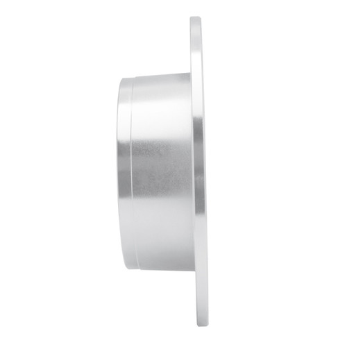 R1 1979-1981 Nissan Maxima Rear Right Drilled & Slotted Silver Brake Rotor