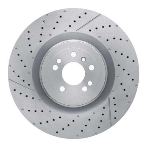 R1 2012-2019 Mercedes-Benz GLS63 AMG Front Brake Rotor - Drilled and Slotted