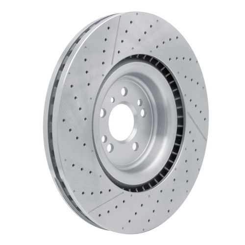 R1 2012-2019 Mercedes-Benz GLS63 AMG Front Brake Rotor - Drilled and Slotted