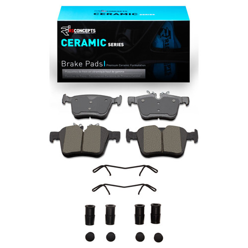 R1 2015-2025 Jaguar I-Pace Rear R1 Ceramic Pads & Hardware Kit