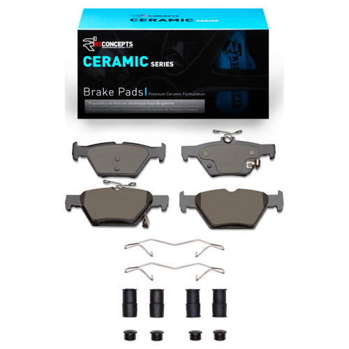 R1 2015-2025 Subaru Impreza Rear R1 Ceramic Pads & Hardware Kit