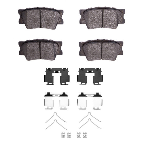 R1 2006-2018 Lexus HS250H Rear R1 Ceramic Pads & Hardware Kit