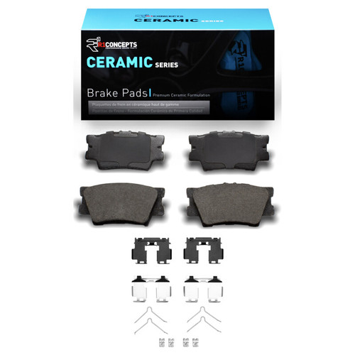 R1 2006-2018 Lexus HS250H Rear R1 Ceramic Pads & Hardware Kit