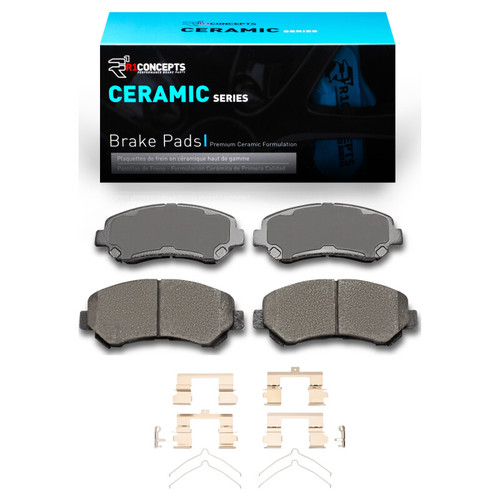 R1 2007-2023 Nissan X-Trail (Mexico) Front R1 Ceramic Pads & Hardware Kit