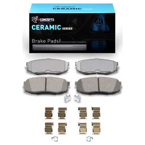 R1 2007-2022 Lexus LX570 Rear R1 Ceramic Pads & Hardware Kit