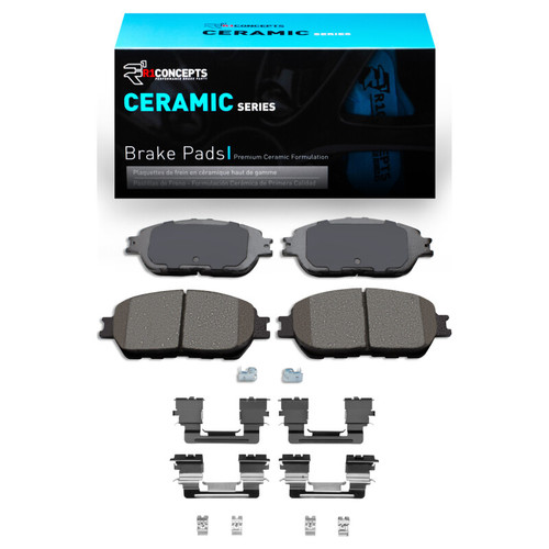 R1 2005-2015 Toyota Tacoma Front R1 Ceramic Pads & Hardware Kit