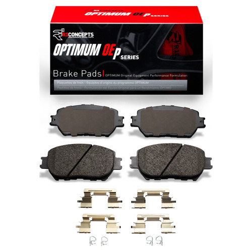 R1 2002-2006 Toyota Camry Front R1 Optimum OE Pads & Hardware Kit