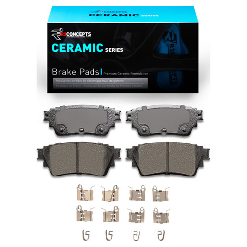 R1 2021-2025 Infiniti QX60 Rear R1 Ceramic Pads & Hardware Kit
