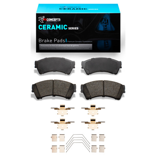 R1 2006-2013 Ford Fusion Front R1 Ceramic Pads & Hardware Kit