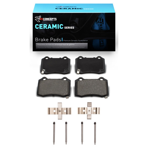 R1 2004-2024 Cadillac CTS Rear R1 Ceramic Pads & Hardware Kit