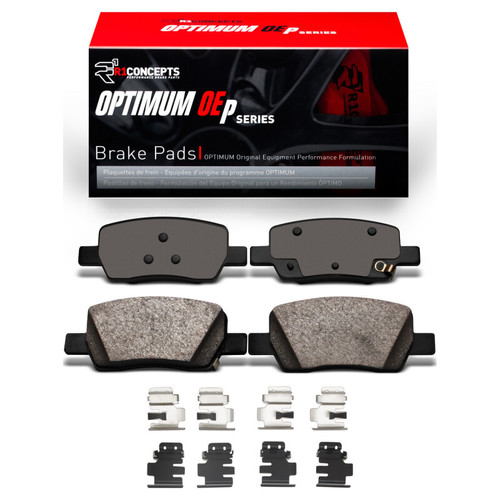 R1 21-26 Hyundai Santa Cruz Rear Optimum OE Brake Pads & Hardware Kit