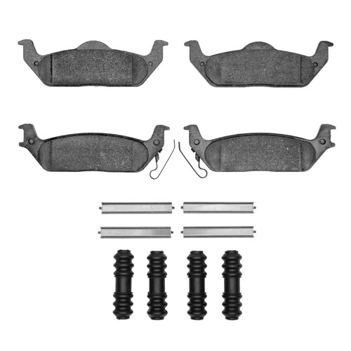R1 2004-2011 Ford F-150 4WD Rear R1 Ceramic Pads & Hardware Kit