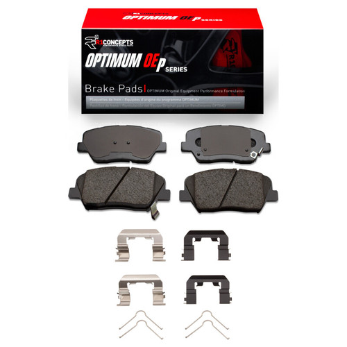R1 10-25 Hyundai CRETA (Mexico) Front Optimum OE Brake Pads & Hardware Kit