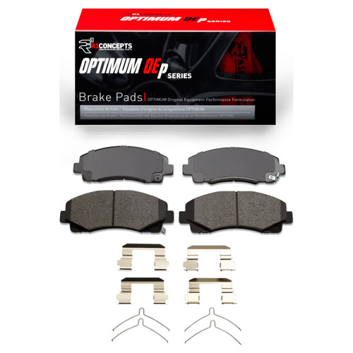 R1 06-20 Acura TLX Front Optimum OE Brake Pads & Hardware Kit