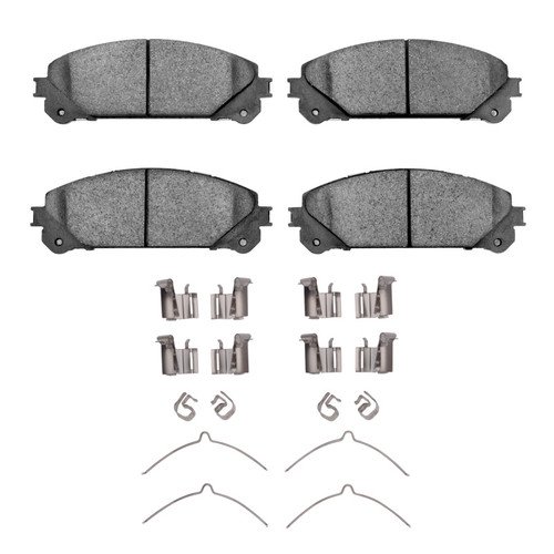 R1 08-26 Lexus RX350 Front Ceramic Brake Pads & Hardware Kit