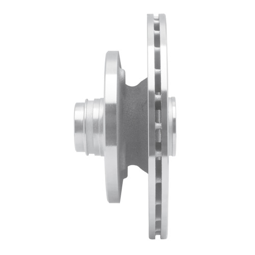 R1 1979-1983 Mazda RX-7 Front Right Drilled & Slotted Silver Brake Rotor