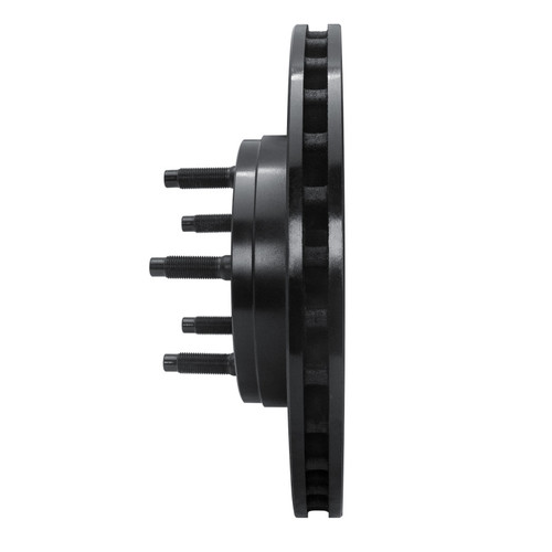R1 1995-1997 Ford Ranger (USA/Canada) Front Left Drilled & Slotted Black Brake Rotor