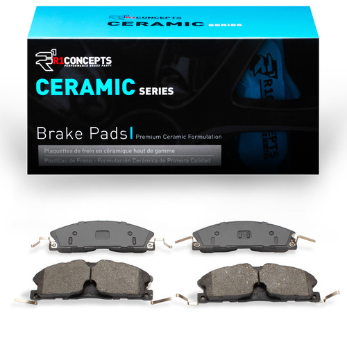 R1 13-19 Ford Police Interceptor Sedan Front R1 Ceramic Brake Pads