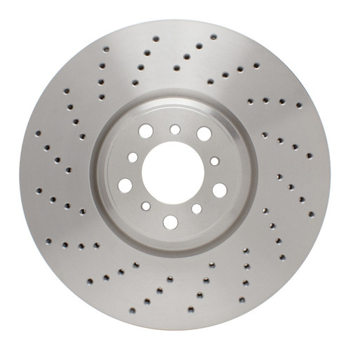 R1 2015-2019 BMW X5 Left Front Brake Rotor - Drilled