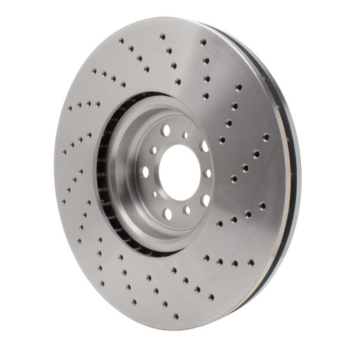 R1 2015-2019 BMW X5 Left Front Brake Rotor - Drilled