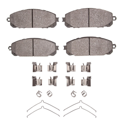 R1 2014-2023 Jeep Cherokee Front Performance Off-Road/Tow Brake Pads & Hardware Kit