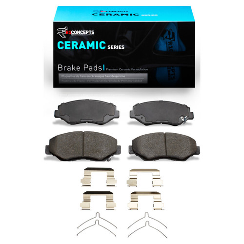 R1 2003-2008 Honda Pilot Front R1 Ceramic Pads & Hardware Kit