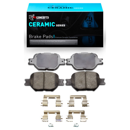 R1 2000-2010 Scion TC Front R1 Ceramic Pads & Hardware Kit