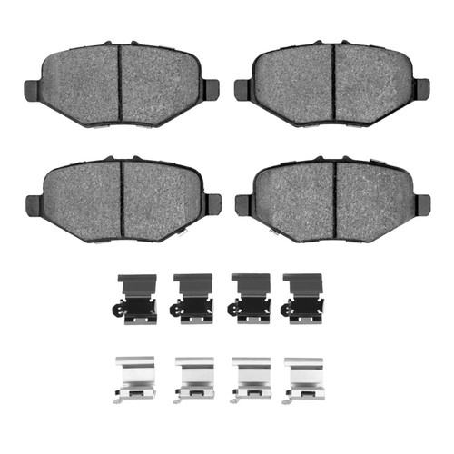 R1 2013-2019 Ford Police Interceptor Sedan Rear R1 Super Duty Pads & Hardware Kit