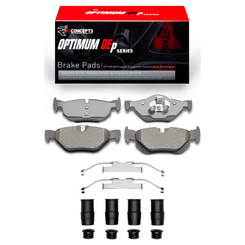 R1 2006-2015 BMW 128I Rear R1 Optimum OE Pads & Hardware Kit