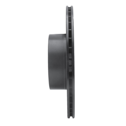 R1 11-18 BMW X4 Rear Left Drilled & Slotted Black Brake Rotor