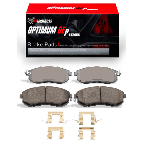 R1 2007-2019 Nissan Altima Front R1 Optimum OE Pads & Hardware Kit