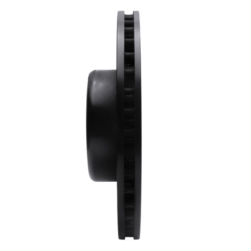 R1 12-21 BMW 228I Front Left Drilled & Slotted Black Brake Rotor