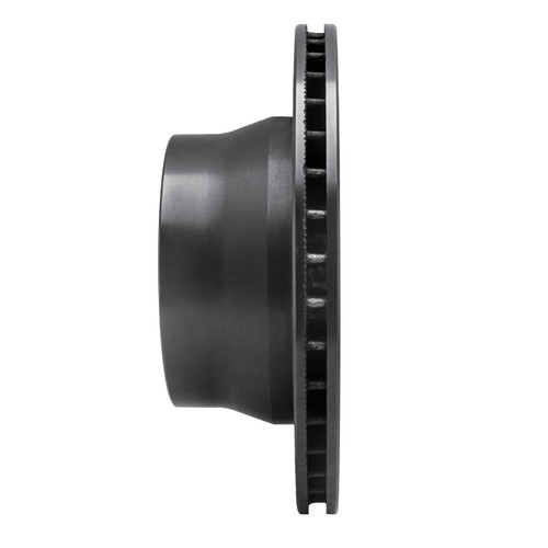 R1 87-97 Porsche 944 Except Turbo Rear Right Drilled & Slotted Black Brake Rotor