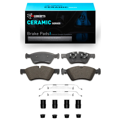 R1 2005-2012 Mercedes-Benz E350 Front R1 Ceramic Pads & Hardware Kit