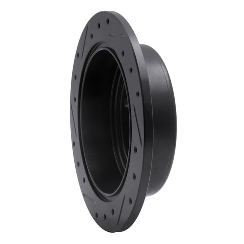 R1 04-10 Chevrolet Optra (USA/Canada) Rear Right Drilled & Slotted Black Brake Rotor