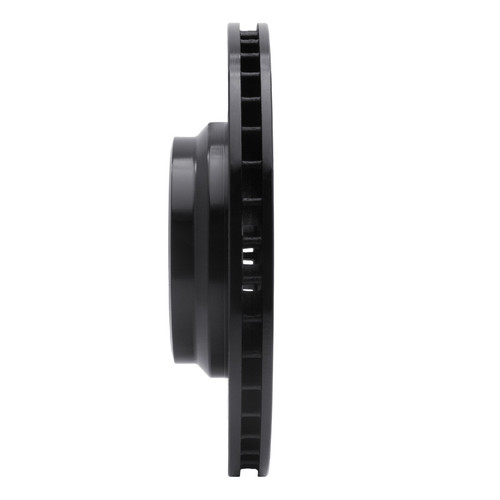 R1 07-15 BMW 335I xDrive Front Left Drilled & Slotted Black Brake Rotor