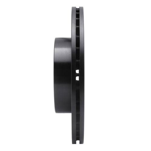 R1 99-07 Suzuki AERio Front Left Drilled & Slotted Black Brake Rotor