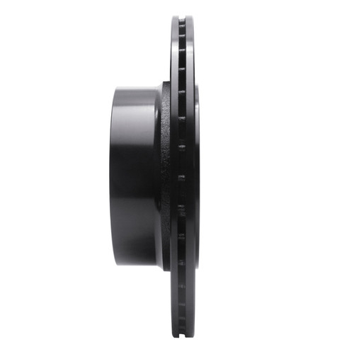 R1 03-08 BMW Z4 Rear Right Drilled & Slotted Black Brake Rotor