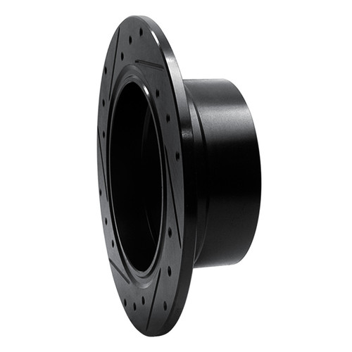 R1 96-02 BMW Z3 Rear Right Drilled & Slotted Black Brake Rotor