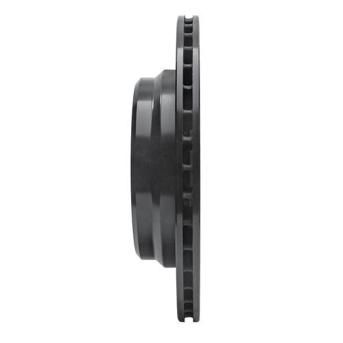 R1 96-03 BMW 540I Rear Right Drilled & Slotted Black Brake Rotor