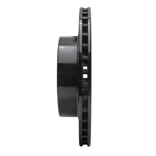 R1 87-90 Dodge Dakota 4WD Front Right Drilled & Slotted Black Brake Rotor