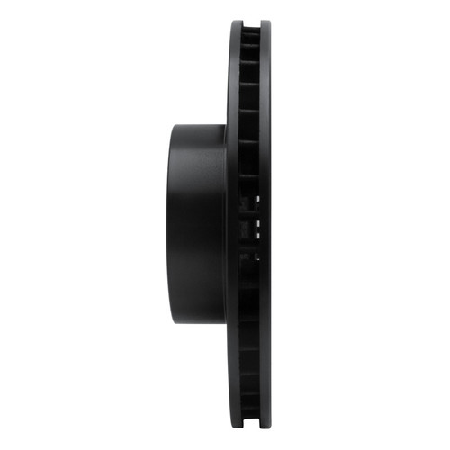 R1 93-97 BMW 850CI Front Left Drilled & Slotted Black Brake Rotor