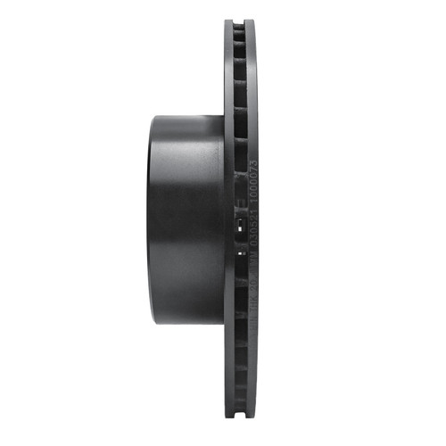 R1 89-95 BMW 525IT Front Right Drilled & Slotted Black Brake Rotor