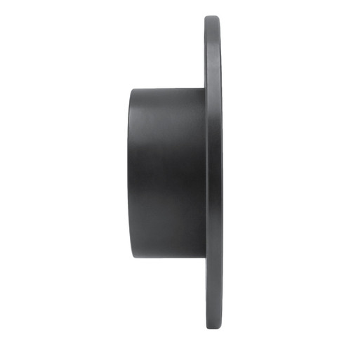 R1 76-76 BMW 530I Front Right Drilled & Slotted Black Brake Rotor