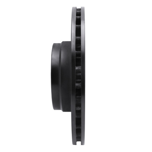 R1 06-12 Land Rover Range Rover Front Left Drilled & Slotted Black Brake Rotor