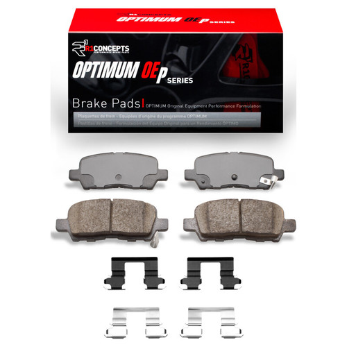 R1 04-16 Buick LaCrosse Rear Optimum OE Brake Pads & Hardware Kit