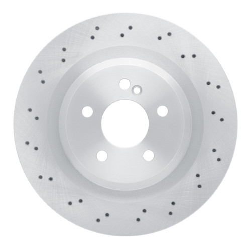 R1 2003-2011 Mercedes-Benz E63 AMG Rear Brake Rotor - Drilled
