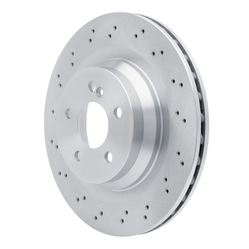 R1 2003-2011 Mercedes-Benz E63 AMG Rear Brake Rotor - Drilled