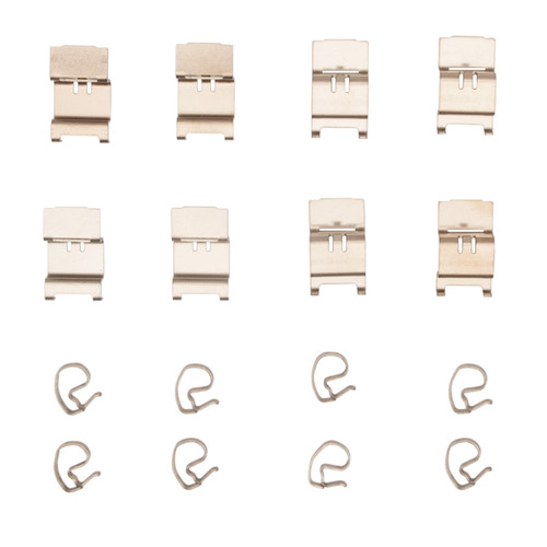 R1 2019-2026 Audi Q5 (USA/Canada Excl Hybrid) Front Disc Brake Hardware Kit