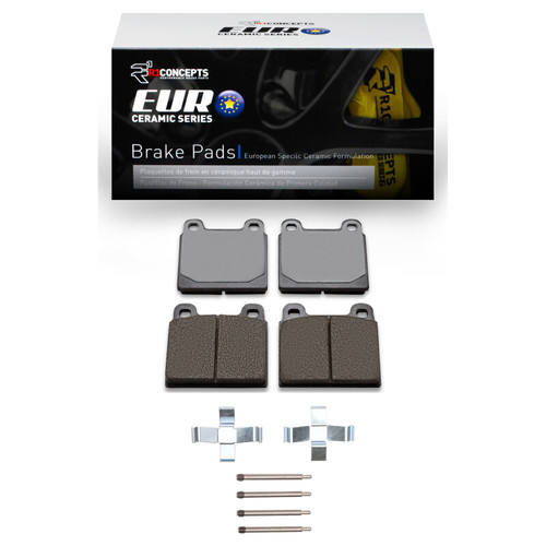 R1 75-85 Ferrari 308 GTS Front Euro Ceramic Pads & Hardware Kit